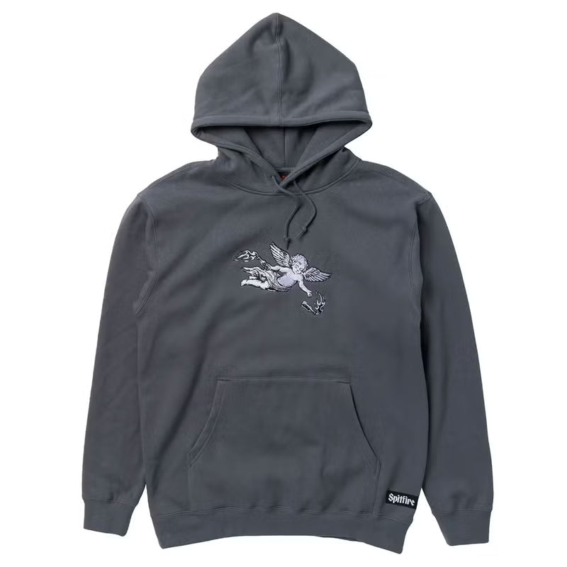 【Spitfire】MOLOTOV ANGEL PULLOVER HOODIE (CHARCOAL) スピットファイア チャコール