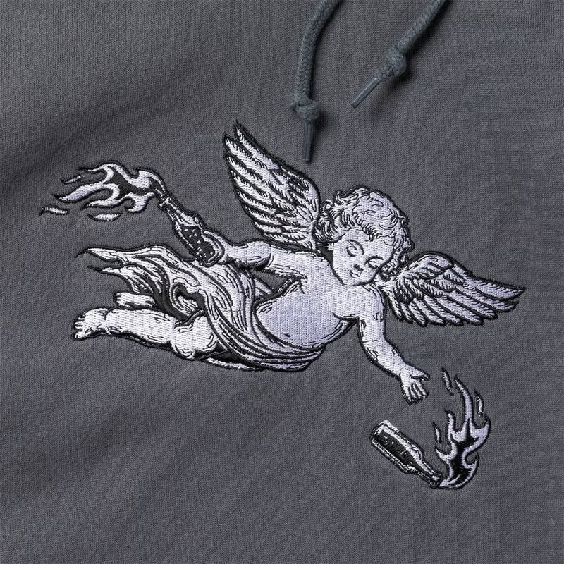 【Spitfire】MOLOTOV ANGEL PULLOVER HOODIE (CHARCOAL) スピットファイア チャコール