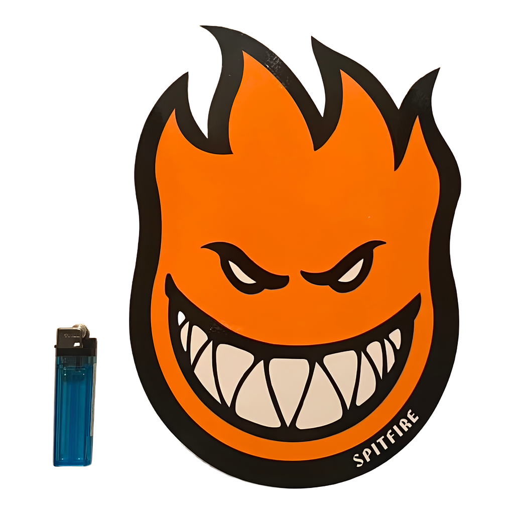 Spitfire Sticker LARGE 30.5cm スピットファイア  Spitfire Wheels  Bighead Orange