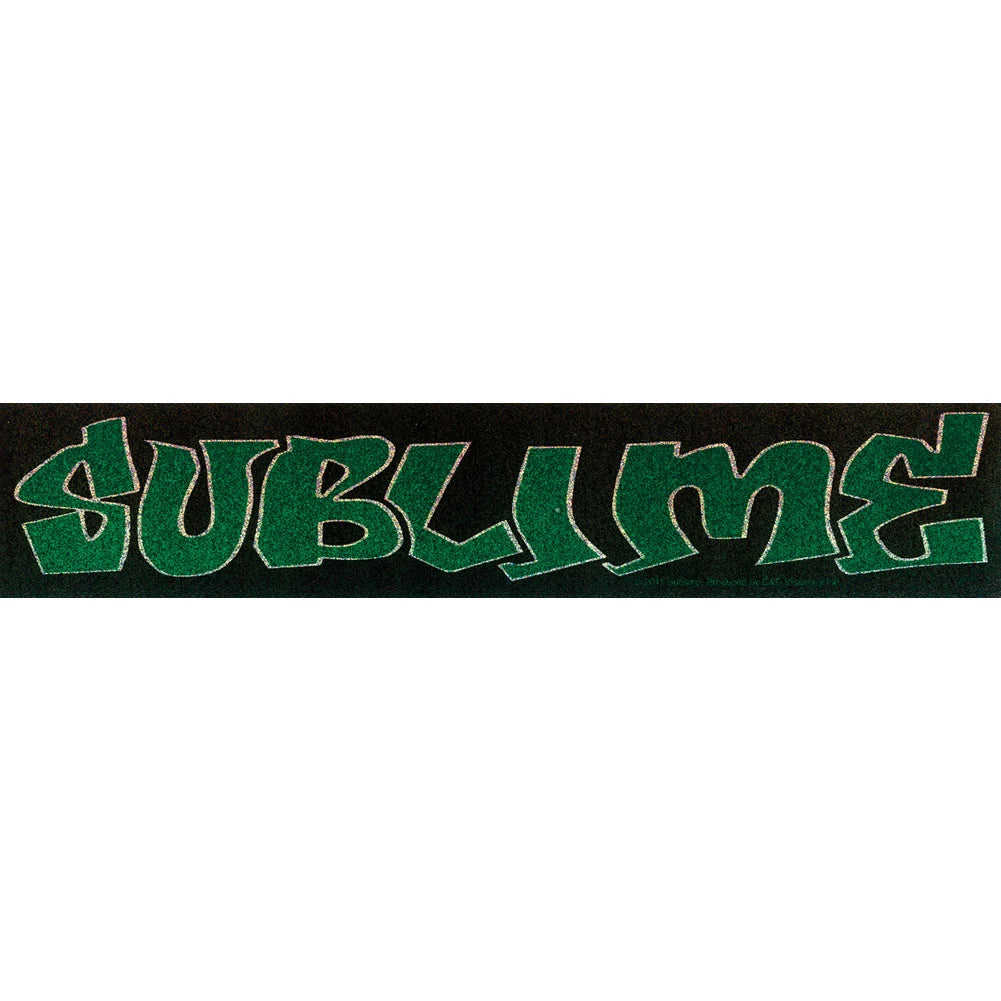 Sublime Green Logo Official Sticker / サブライム
