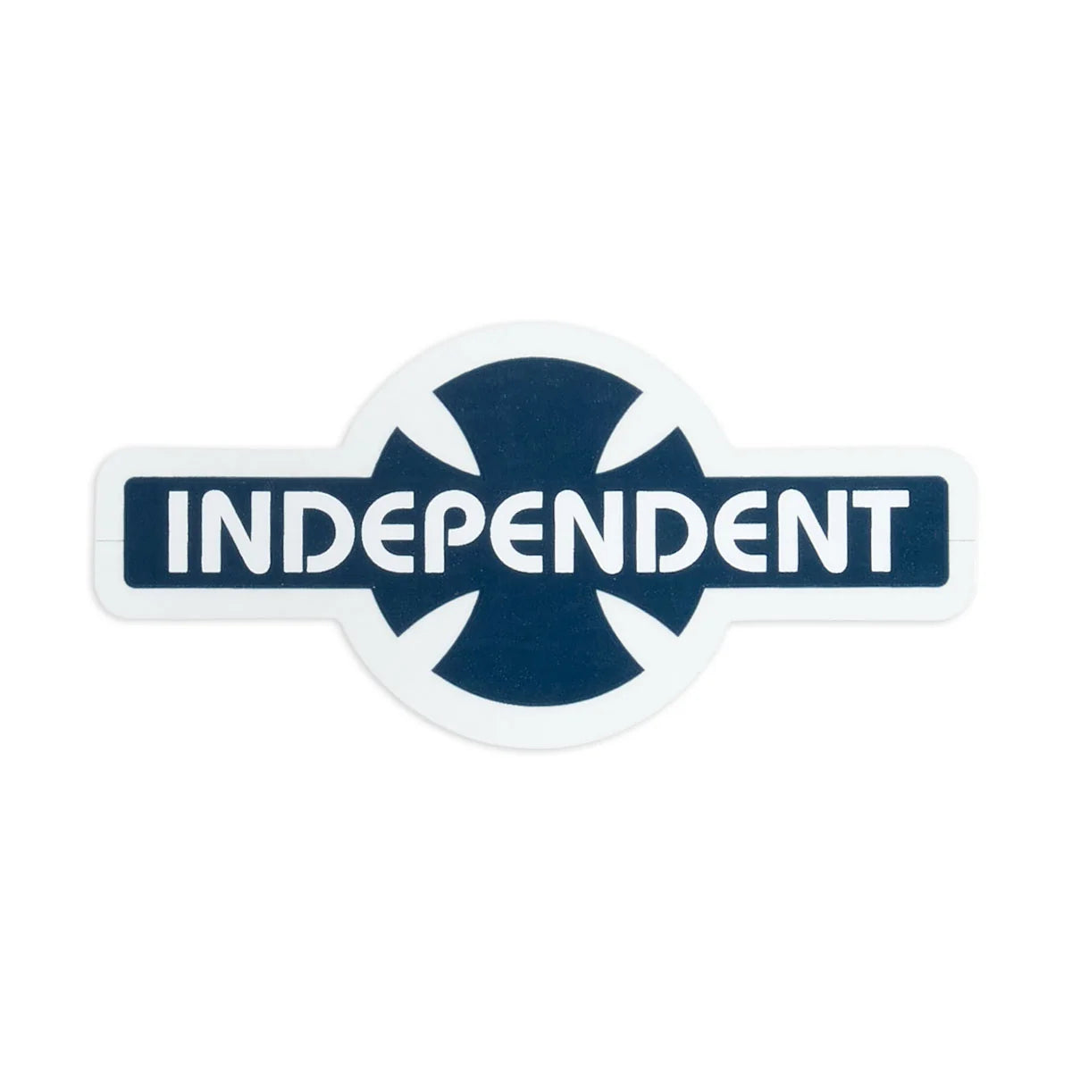 Independent Skateboard Sticker  クリア Navy インディペンデント