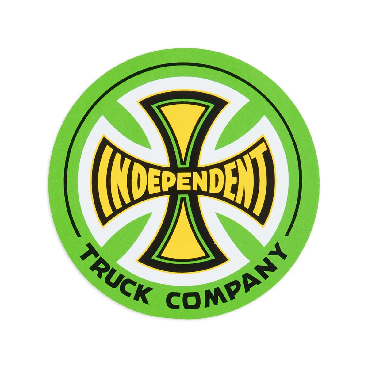 Independent Skateboard Sticker  クリア Green インディペンデント