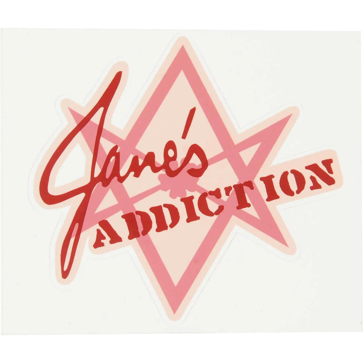 Jane's Addiction Star Logo Sticker ジェーンズアディクション