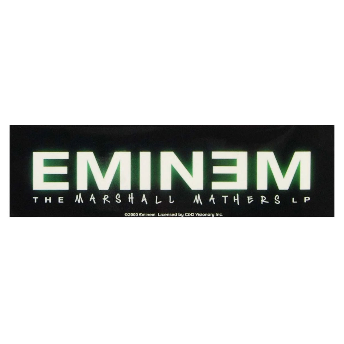 EMINEM The Marshall Mathers LP ロゴSticker エミネム