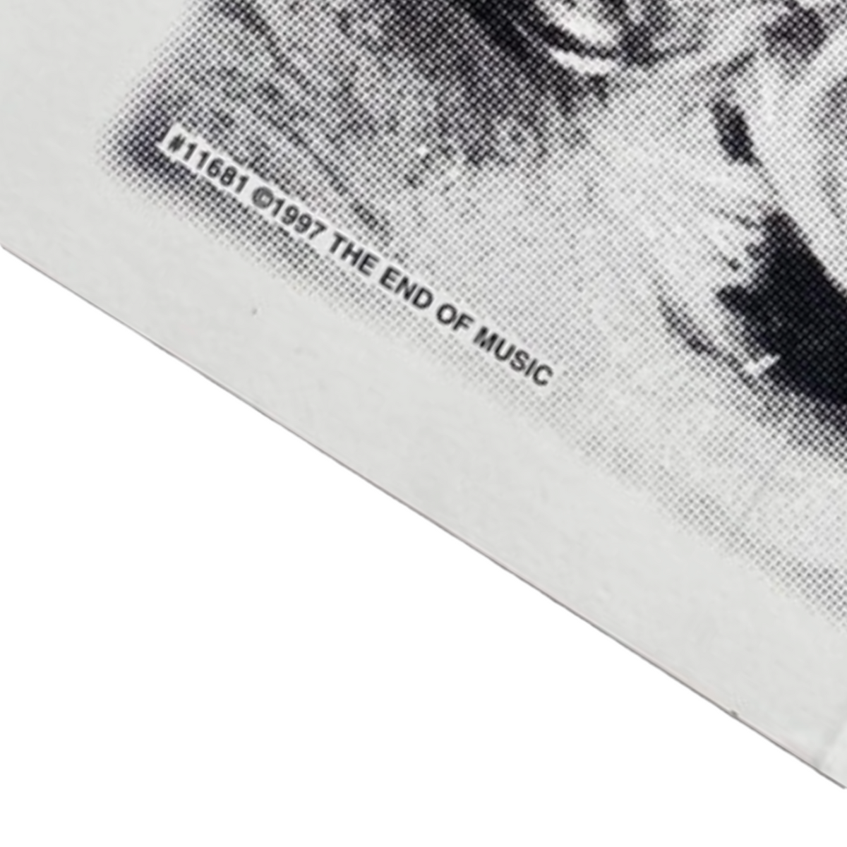 Nirvana Kurt Cobain Memorial Photo Official Sticker / ニルヴァーナ カート・コバーン