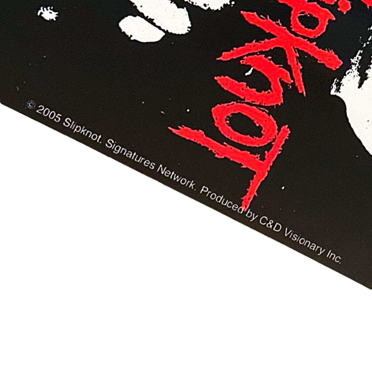Slipknot Mask With Teeth Logo Official Sticker / スリップノット
