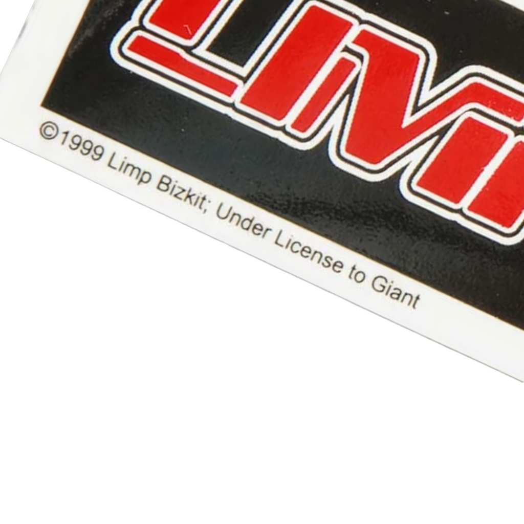 Limp Bizkit Red Logo Official Sticker / リンプ・ビズキット