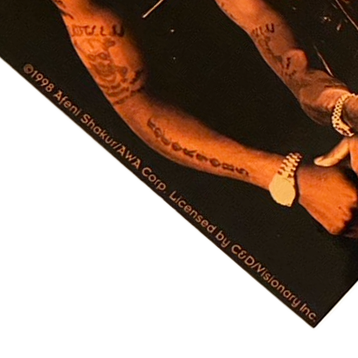 Tupac 2Pac Double Photo Official Sticker / トゥーパック