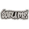 Sublime Silver Metal Logo Official Sticker / サブライム