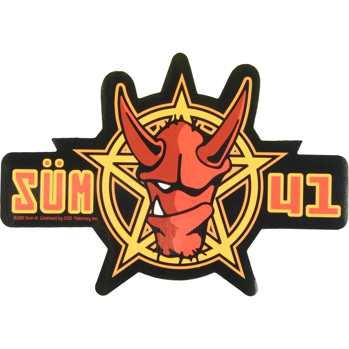 Sum 41 Devil Head Sticker サム41