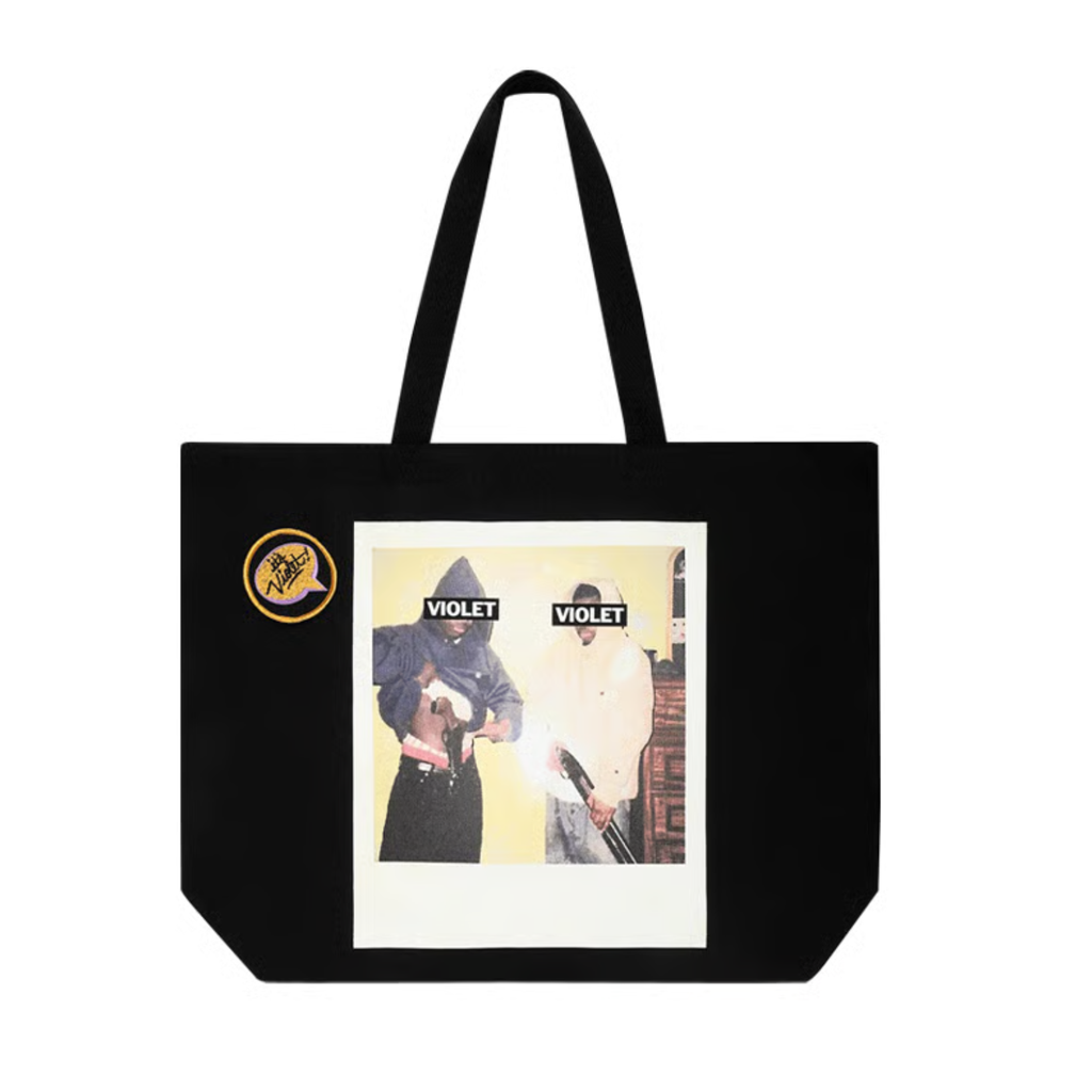 VIOLET WE'RE IN THIS TOGETHER TOTE BAG ヴァイオレット Tote Bag