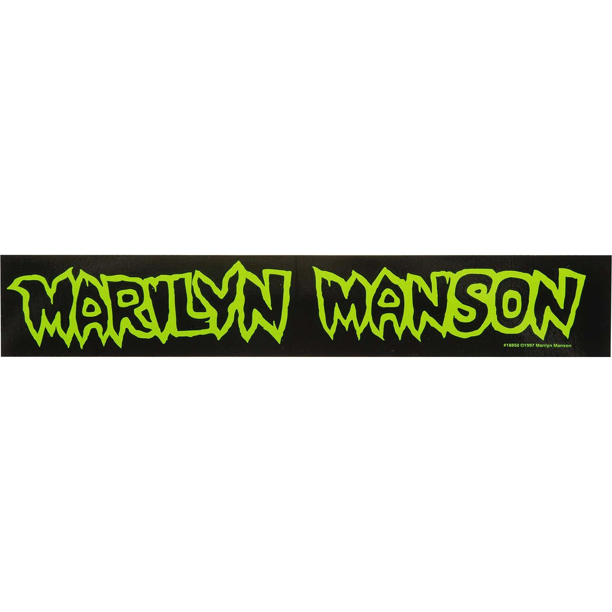 Marilyn Manson Logo Sticker マリリンマンソン