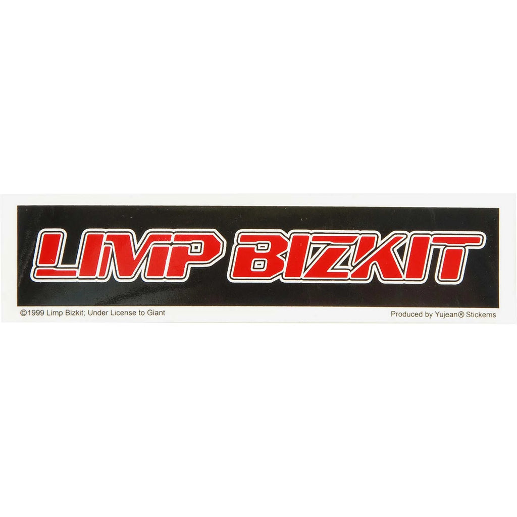 Limp Bizkit Red Logo Official Sticker / リンプ・ビズキット