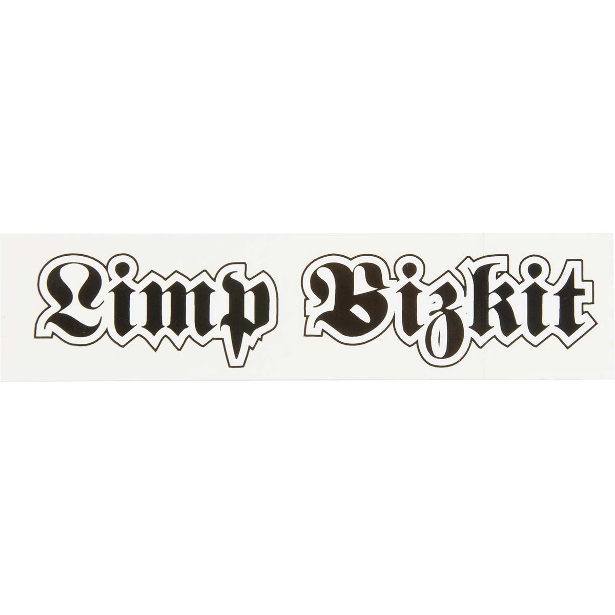 Limp Bizkit Clear Logo Official Sticker / リンプ・ビズキット