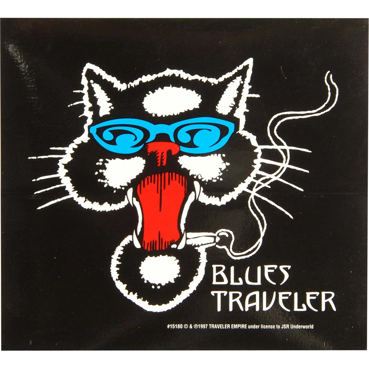 Blues Traveler Cat Sticker