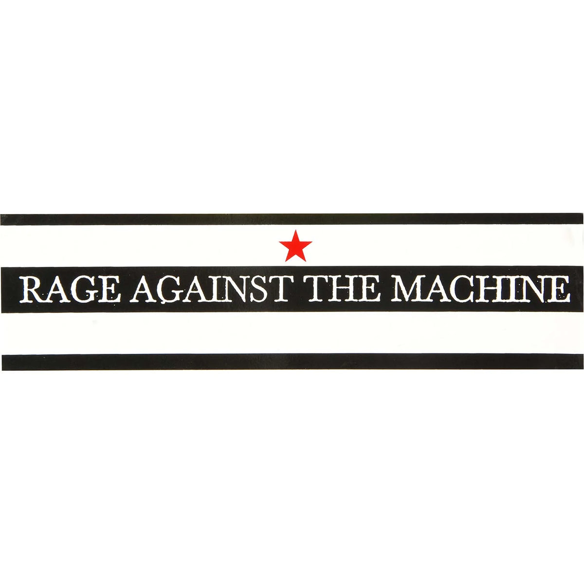 Rage Against The Machine Stripes ロゴ Sticker レイジアゲインストザマシーン