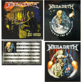 Megadeth Sticker 4枚セット　メガデス