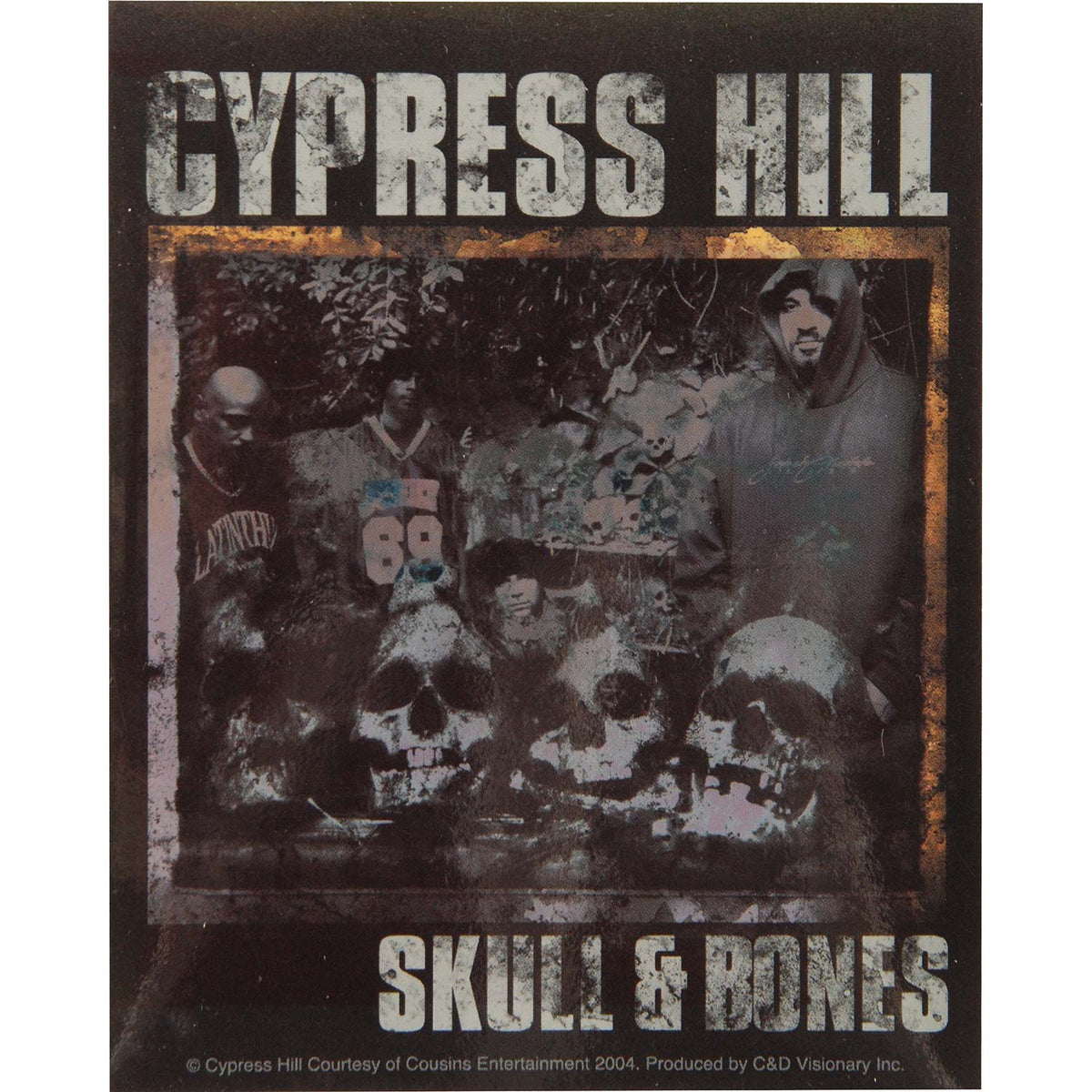 Cypress Hill Skull & Bones Sticker サイプレスヒル