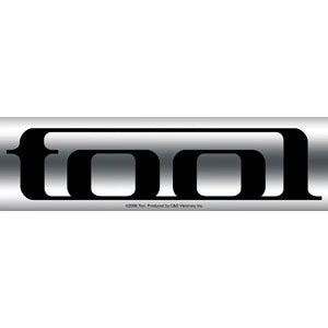 Tool Chrome Logo Sticker