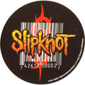 Slipknot Triple S Round Logo Official Sticker / スリップノット