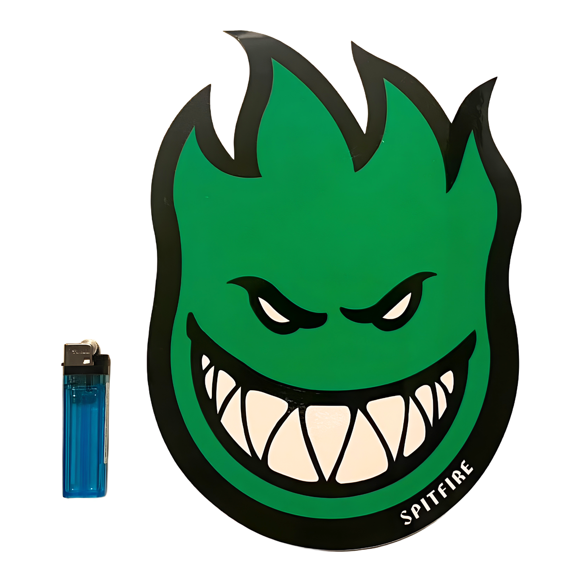 Spitfire Sticker LARGE 30.5cm スピットファイア  Spitfire Wheels  Bighead Green