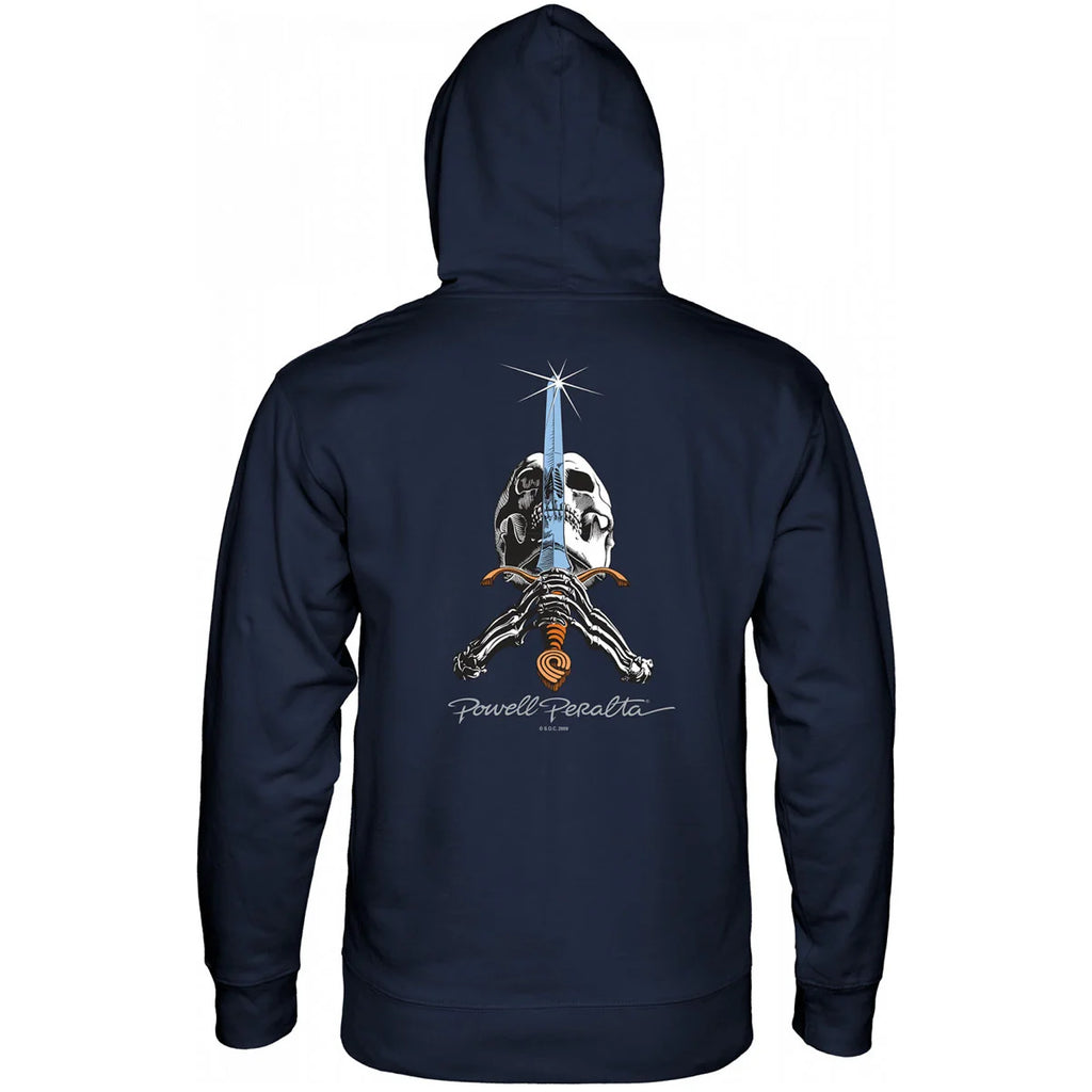 Powell Peralta Hoodie スカル＆ソード パウエル ネイビー