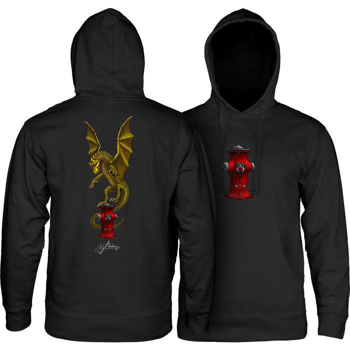 Powell Peralta パウエルペラルタ アンディ・アンダーソン Hoodie ブラック